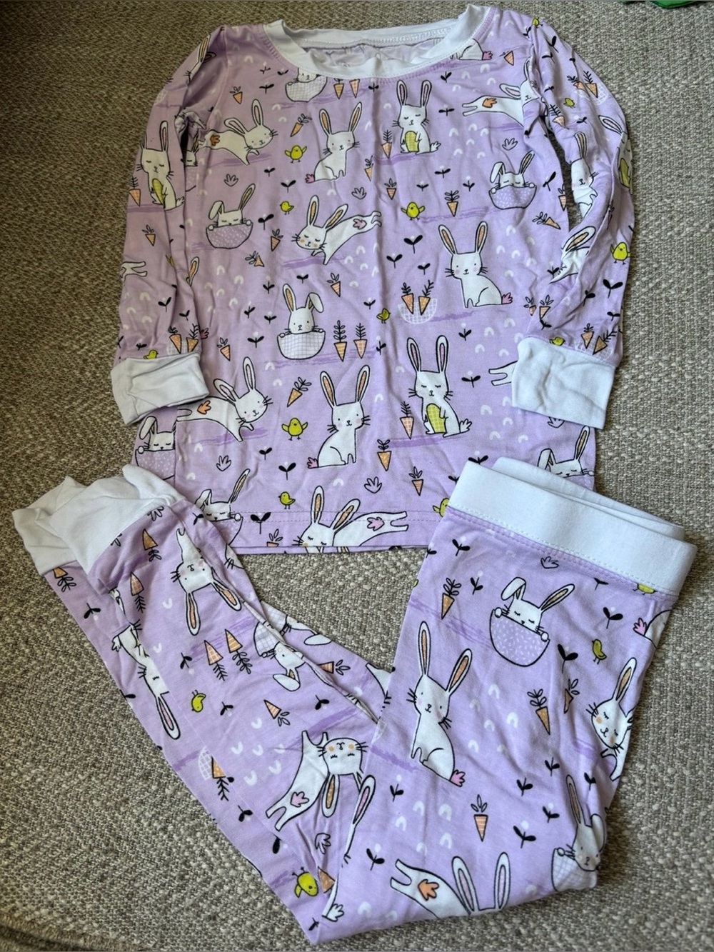 Little Sleepies Lavender Bunnies